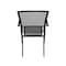 Holland Bar Stool Co Outdoor 470 Willow 18-in. Chair, Black Wrinkle Finish OD470-18 - alternate 2